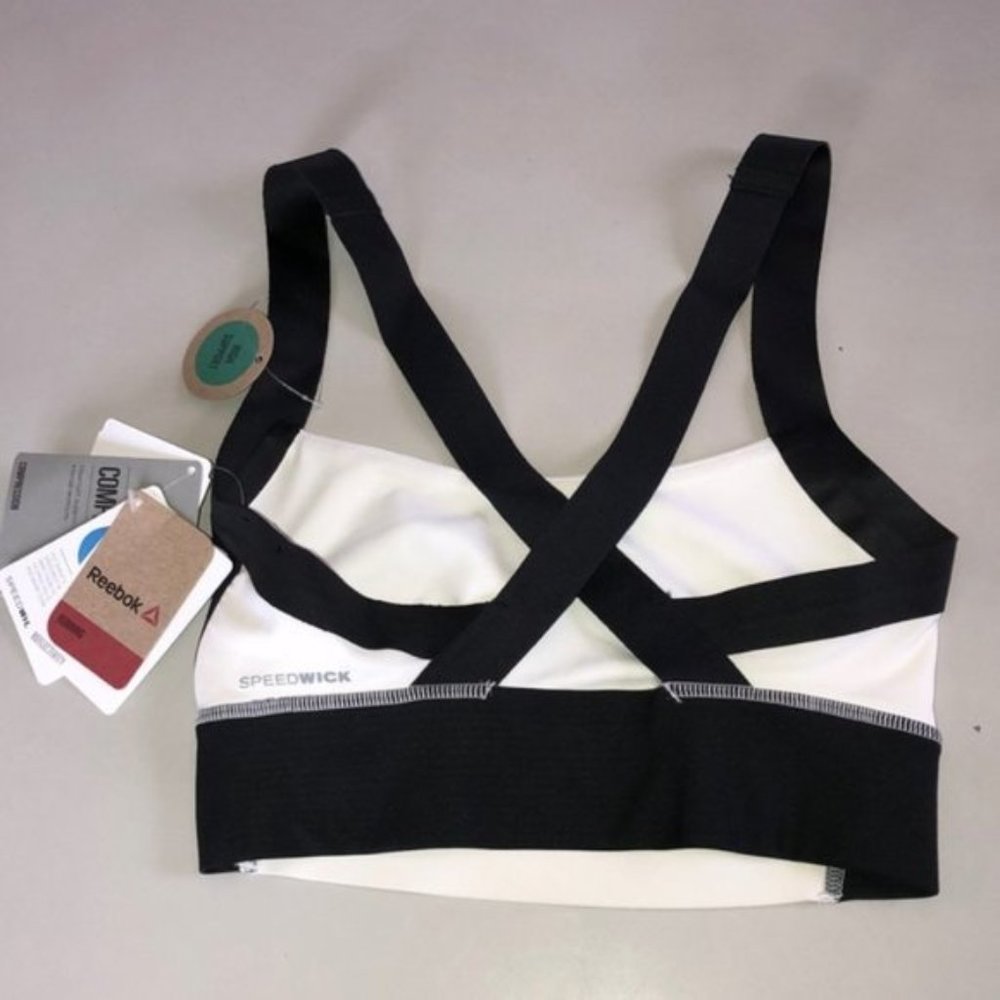 Reebok - Color Block Compression Bra - Picture 2 of 5